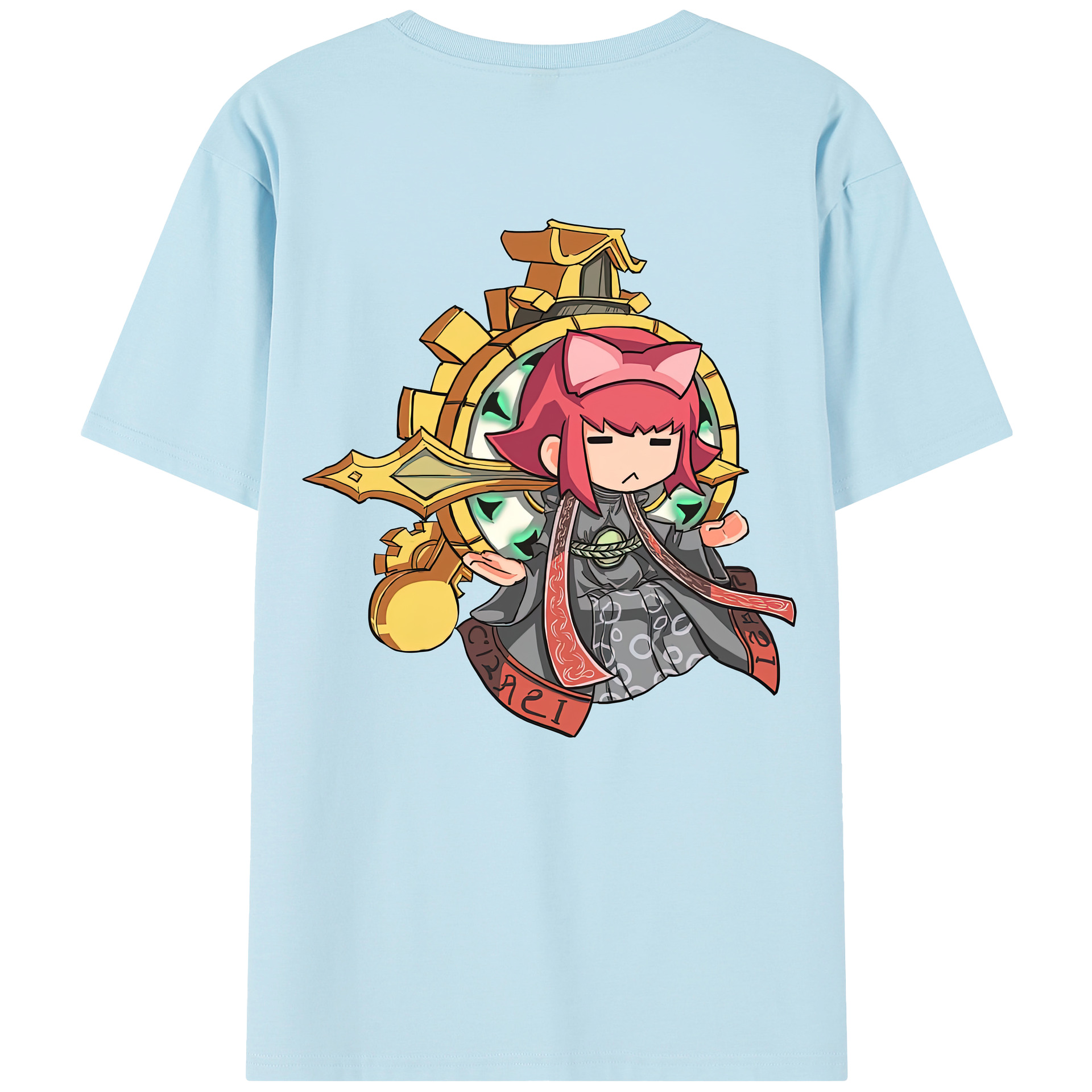 リーグ・オブ・レジェンド League of Legends LOL 綿100％半袖Tシャツ（背面プリント）